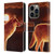 Vincent Hie Animals Sunset Wolf Leather Book Wallet Case Cover For Apple iPhone 14 Pro