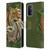 Vincent Hie Animals Tiger Yin Yang Leather Book Wallet Case Cover For OPPO A54 5G