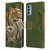 Vincent Hie Animals Tiger Yin Yang Leather Book Wallet Case Cover For OPPO Reno 4 5G