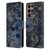 Cosmo18 Space 2 Blues Leather Book Wallet Case Cover For Samsung Galaxy S22 Ultra 5G