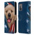 Vincent Hie Canidae Patriotic Golden Retriever Leather Book Wallet Case Cover For HTC Desire 21 Pro 5G