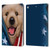 Vincent Hie Canidae Patriotic Golden Retriever Leather Book Wallet Case Cover For Apple iPad 10.2 2019/2020/2021