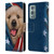 Vincent Hie Canidae Patriotic Golden Retriever Leather Book Wallet Case Cover For OnePlus 9