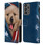 Vincent Hie Canidae Patriotic Golden Retriever Leather Book Wallet Case Cover For Samsung Galaxy A73 5G (2022)