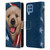 Vincent Hie Canidae Patriotic Golden Retriever Leather Book Wallet Case Cover For Samsung Galaxy F22 (2021)