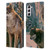 Vincent Hie Canidae Wolf Couple Leather Book Wallet Case Cover For Samsung Galaxy S21+ 5G