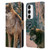 Vincent Hie Canidae Wolf Couple Leather Book Wallet Case Cover For Samsung Galaxy S23 5G