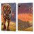 Vincent Hie Felidae Rising Tiger Leather Book Wallet Case Cover For Apple iPad Pro 11 2020 / 2021 / 2022