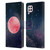 Cosmo18 Space Pink Moon Leather Book Wallet Case Cover For Huawei Nova 6 SE / P40 Lite
