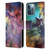 Cosmo18 Space Lagoon Nebula Leather Book Wallet Case Cover For Apple iPhone 13 Pro