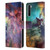 Cosmo18 Space Lagoon Nebula Leather Book Wallet Case Cover For OnePlus Nord 5G