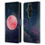 Cosmo18 Space Pink Moon Leather Book Wallet Case Cover For Sony Xperia Pro-I