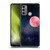 Cosmo18 Space Pink Moon Soft Gel Case for Motorola Moto G60 / Moto G40 Fusion