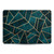 Elisabeth Fredriksson Sparkles Deep Teal Stone Vinyl Sticker Skin Decal Cover for Apple MacBook Pro 16" A2485