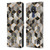 Elisabeth Fredriksson Cubes Collection Black And White Leather Book Wallet Case Cover For Nokia C21