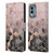 Elisabeth Fredriksson Cubes Collection Pink And Grey Gradient Leather Book Wallet Case Cover For Nokia X30