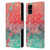 Elisabeth Fredriksson Cubes Collection Rose And Turquoise Leather Book Wallet Case Cover For Samsung Galaxy M31s (2020)