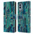Elisabeth Fredriksson Geometric Design And Pattern Blue Skies Leather Book Wallet Case Cover For Nokia X30