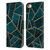 Elisabeth Fredriksson Sparkles Deep Teal Stone Leather Book Wallet Case Cover For Apple iPhone 6 / iPhone 6s