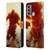 Friday the 13th Part VII The New Blood Graphics Jason Voorhees On Fire Leather Book Wallet Case Cover For Motorola Moto G60 / Moto G40 Fusion