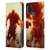 Friday the 13th Part VII The New Blood Graphics Jason Voorhees On Fire Leather Book Wallet Case Cover For Samsung Galaxy A21s (2020)