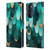 Elisabeth Fredriksson Sparkles Turquoise Leather Book Wallet Case Cover For Motorola Edge 30
