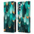 Elisabeth Fredriksson Sparkles Turquoise Leather Book Wallet Case Cover For Motorola Edge S30 / Moto G200 5G