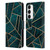 Elisabeth Fredriksson Sparkles Deep Teal Stone Leather Book Wallet Case Cover For Samsung Galaxy S23 5G
