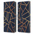 Elisabeth Fredriksson Stone Collection Copper And Midnight Navy Leather Book Wallet Case Cover For LG K22