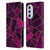 Elisabeth Fredriksson Stone Collection Purple Leather Book Wallet Case Cover For Motorola Edge X30