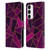 Elisabeth Fredriksson Stone Collection Purple Leather Book Wallet Case Cover For Samsung Galaxy S23 5G