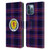 Scotland National Football Team Logo 2 Tartan Leather Book Wallet Case Cover For Apple iPhone 12 Pro Max