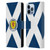 Scotland National Football Team Logo 2 Scotland Flag Leather Book Wallet Case Cover For Apple iPhone 13 Pro Max