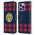 Scotland National Football Team Logo 2 Argyle Leather Book Wallet Case Cover For Apple iPhone 14 Pro Max