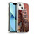 David Lozeau Colourful Grunge Native American Soft Gel Case for Apple iPhone 13