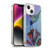 David Lozeau Colourful Grunge The Hummingbird Soft Gel Case for Apple iPhone 14