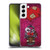 David Lozeau Colourful Grunge Day Of The Dead Soft Gel Case for Samsung Galaxy S22 5G