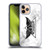 Aerosmith Black And White Triangle Winged Logo Soft Gel Case for Apple iPhone 11 Pro
