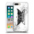 Aerosmith Black And White Triangle Winged Logo Soft Gel Case for Apple iPhone 7 Plus / iPhone 8 Plus