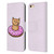 Beth Wilson Doodlecats Donut Leather Book Wallet Case Cover For Apple iPhone 6 / iPhone 6s