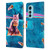 Random Galaxy Space Cat Lazer Eye & Pizza Leather Book Wallet Case Cover For Motorola Edge (2022)