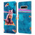 Random Galaxy Space Cat Lazer Eye & Pizza Leather Book Wallet Case Cover For Samsung Galaxy S10