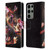 Random Galaxy Space Cat Fire Pizza Leather Book Wallet Case Cover For Samsung Galaxy S23 Ultra 5G