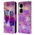 Random Galaxy Space Llama Kitty & Cat Leather Book Wallet Case Cover For Huawei P50