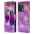 Random Galaxy Space Llama Kitty & Cat Leather Book Wallet Case Cover For OnePlus 10 Pro