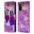 Random Galaxy Space Llama Kitty & Cat Leather Book Wallet Case Cover For OPPO A54 5G