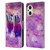 Random Galaxy Space Llama Kitty & Cat Leather Book Wallet Case Cover For OPPO Reno8 Lite