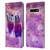 Random Galaxy Space Llama Kitty & Cat Leather Book Wallet Case Cover For Samsung Galaxy S10