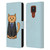 Beth Wilson Doodle Cats 2 Business Suit Leather Book Wallet Case Cover For Motorola Moto E7 Plus