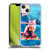 Random Galaxy Space Cat Lazer Eye & Pizza Soft Gel Case for Apple iPhone 13